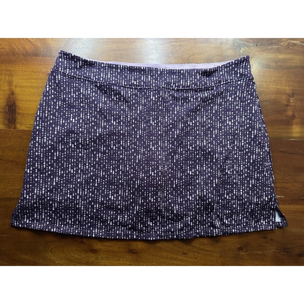 Tranquility Colorado Womens purple Activewear Tennis Pickleball Skort Skirt XL